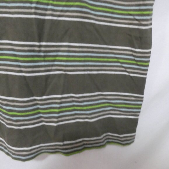 JOE FRESH | small | Striped Polo Shirt With White Collar - Picture 12 of 13